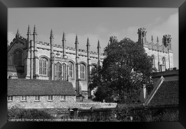 Oxford Architecture Framed Print by Simon Marlow