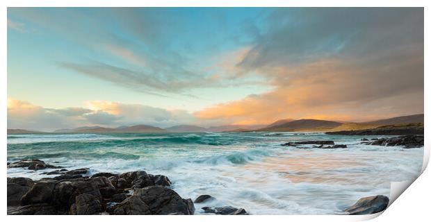 Sunset In The Outer Hebrides Print by Phil Durkin DPAGB BPE4