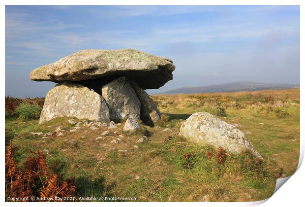 Chun Quoit Print by Andrew Ray