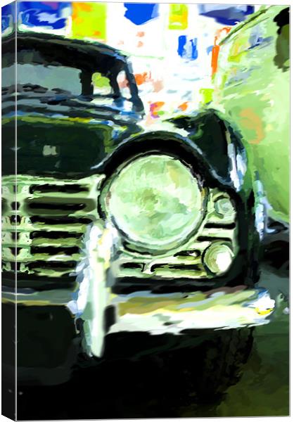 TR6 Canvas Print by Nathan Wright
