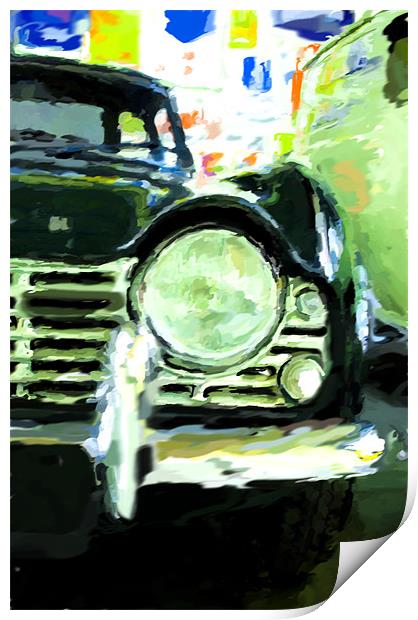TR6 Print by Nathan Wright