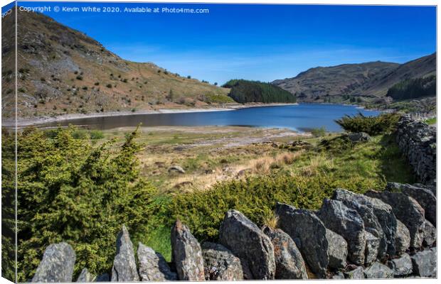 Haweswater  reservoir Cumbria Canvas Print by Kevin White