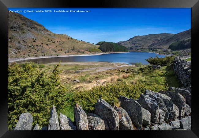 Haweswater  reservoir Cumbria Framed Print by Kevin White