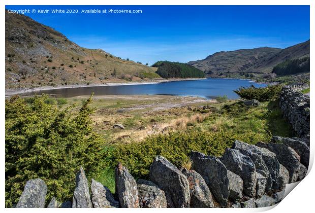 Haweswater  reservoir Cumbria Print by Kevin White