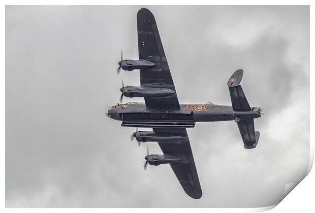 Avro Lancaster Bomber  Print by James Marsden