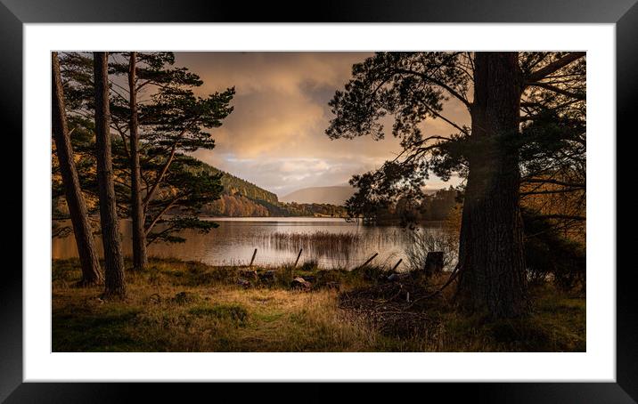 NIght Fall Framed Mounted Print by Alan Sinclair