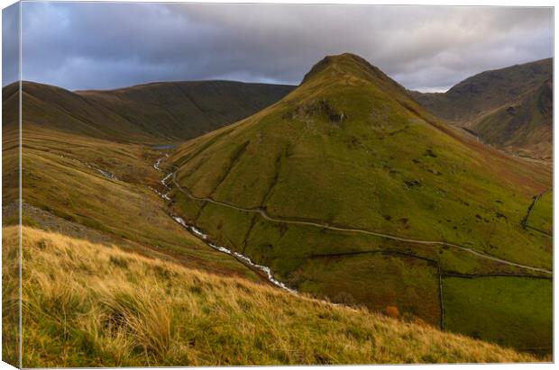 Gray Crag Lake District Canvas Print by CHRIS BARNARD