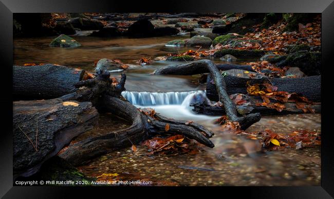 Silky Water Framed Print by Phill Ratcliffe