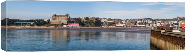 Scarborough South Bay panorama Canvas Print by Jason Wells