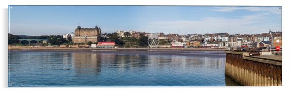 Scarborough South Bay panorama Acrylic by Jason Wells