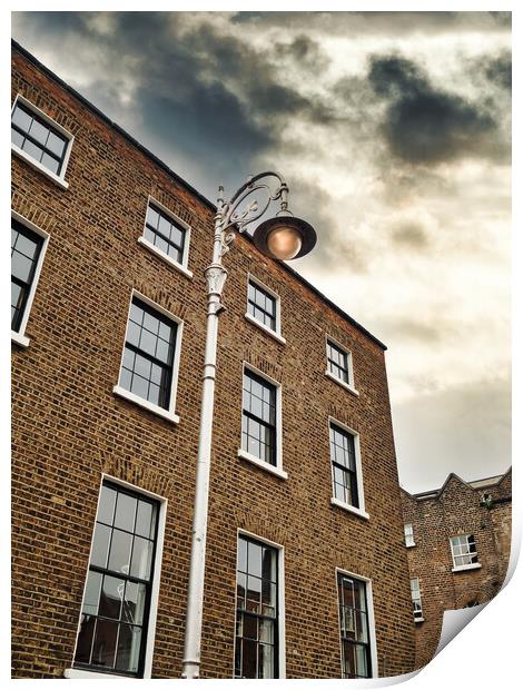 Dublin Street Lamp, Ireland Print by Mark Llewellyn