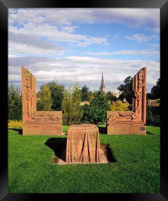 Millias View Point, Perth Scotland Framed Print by Navin Mistry