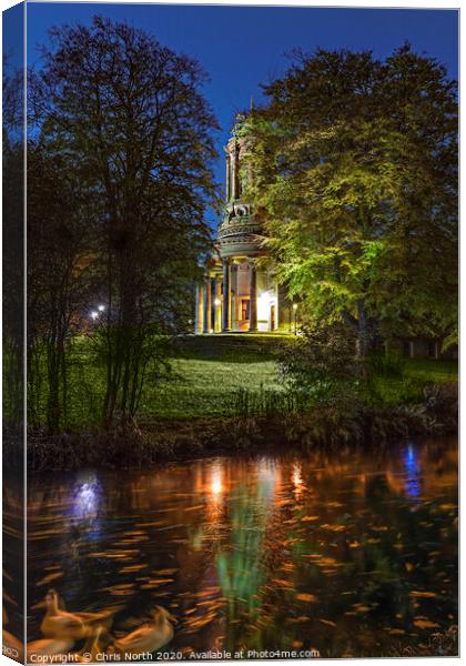 United Reformed Church, Saltaire. Canvas Print by Chris North