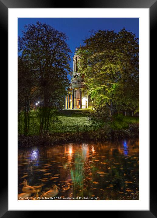 United Reformed Church, Saltaire. Framed Mounted Print by Chris North
