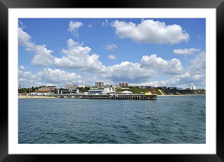 Bournemouth Pier Framed Mounted Print by Donna Collett