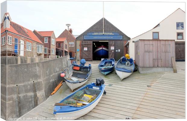 Fishermens heritage centre at Sheringham in Norfolk.  Canvas Print by john hill