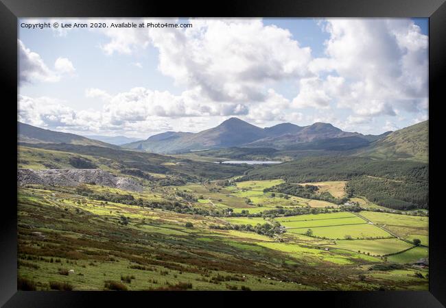 Snowdonia Framed Print by Lee Aron