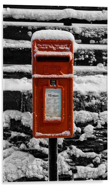 The postbox Acrylic by Rory Trappe