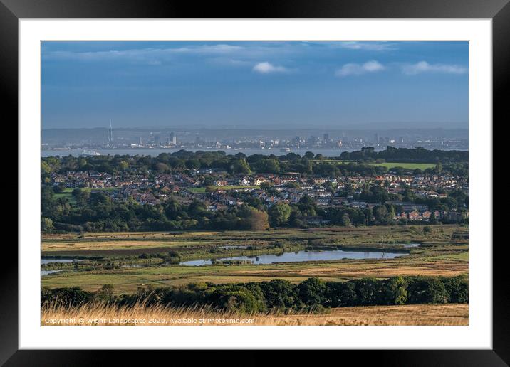 St Helens Isle Of Wight Framed Mounted Print by Wight Landscapes