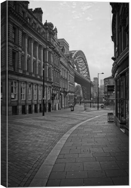 Side, Newcastle upon Tyne Canvas Print by Rob Cole