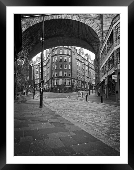 Side, Newcastle upon Tyne Framed Mounted Print by Rob Cole