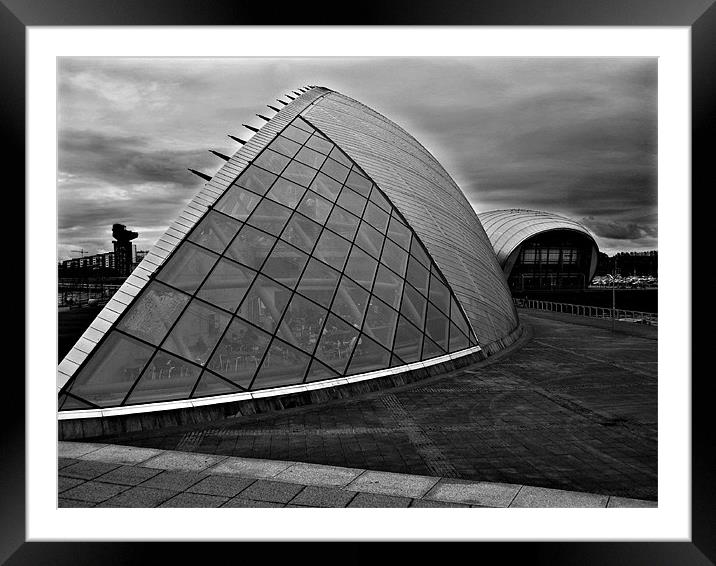 Glasgow Science Centre Framed Mounted Print by Reg Atkinson