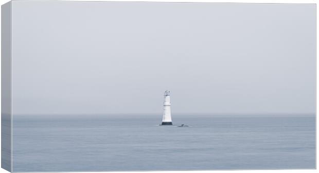 Dunoon lighthouse Canvas Print by Steven Lennie