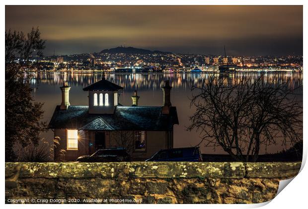View over the Tay Print by Craig Doogan