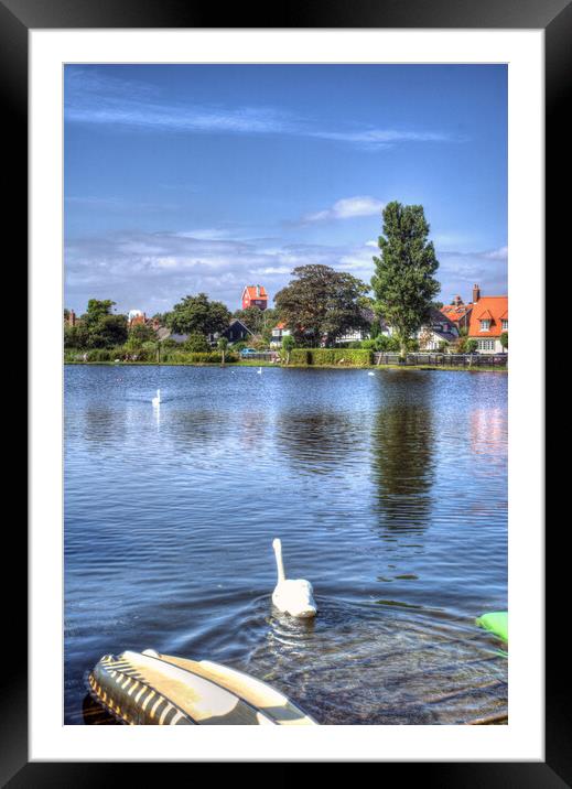 House in the Clouds - Thorpeness Framed Mounted Print by David Stanforth