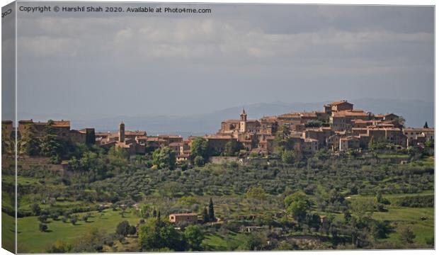 Tuscan countryside Canvas Print by Harshil Shah