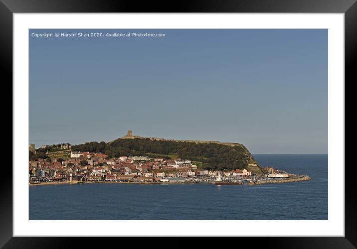 Scarborough, North Yorkshire Framed Mounted Print by Harshil Shah