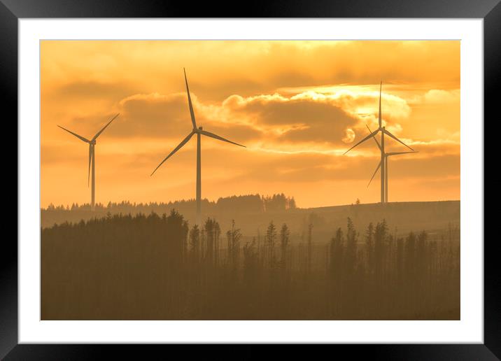 Green energy  Framed Mounted Print by Dean Merry