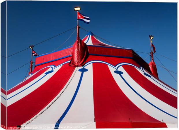The Big Top Canvas Print by Peter Zabulis
