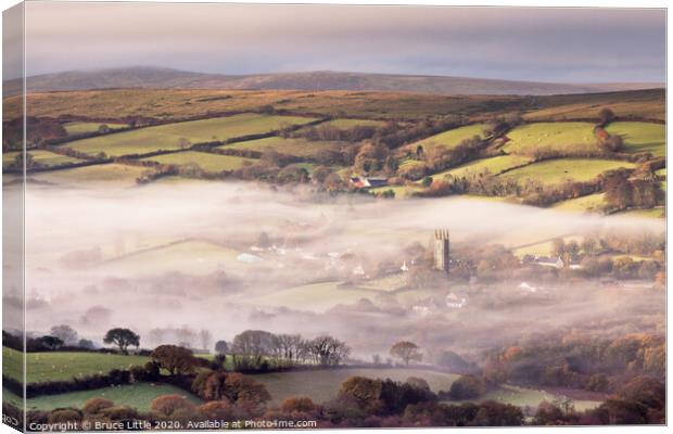 Widecombe Blanket Canvas Print by Bruce Little