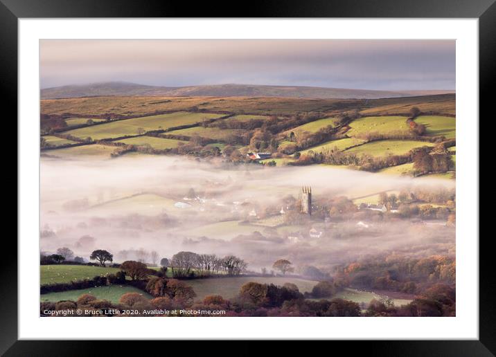 Widecombe Blanket Framed Mounted Print by Bruce Little