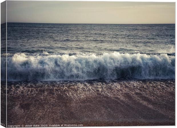 Outdoor oceanbeach Canvas Print by olsker Batle