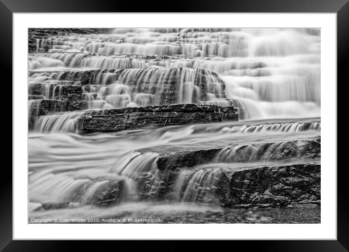 Water and time Framed Mounted Print by Colin Woods