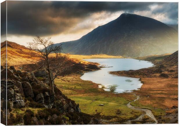 Cwm Idwal Canvas Print by Rory Trappe