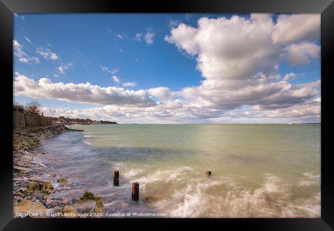 Seaview Isle Of Wight Framed Print by Wight Landscapes