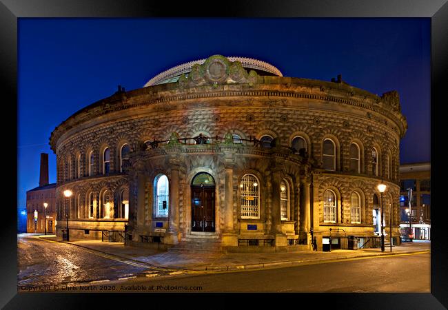 The Leeds Corn Exchange  Framed Print by Chris North