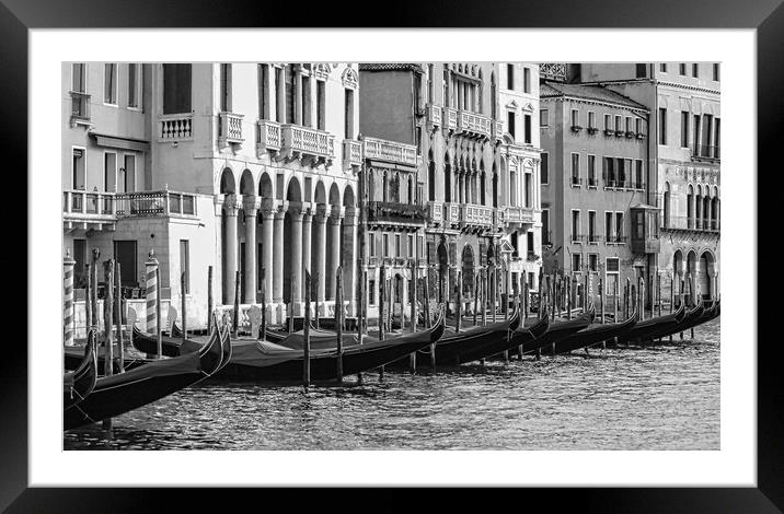  Tranquil Venice Framed Mounted Print by Anthony Jones