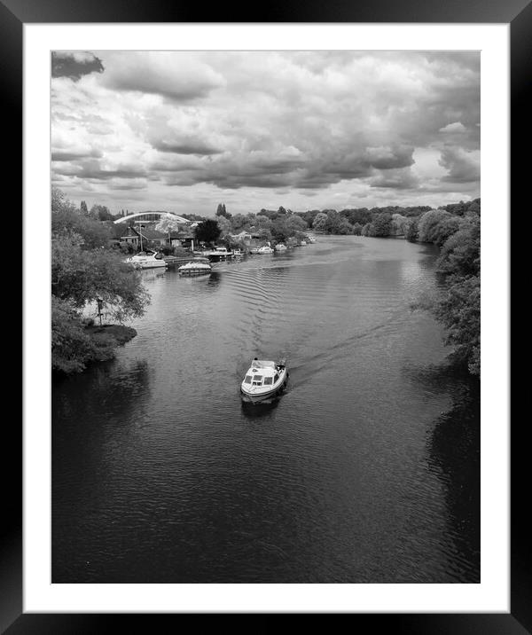 Walton On Thames  Framed Mounted Print by Clive Eariss