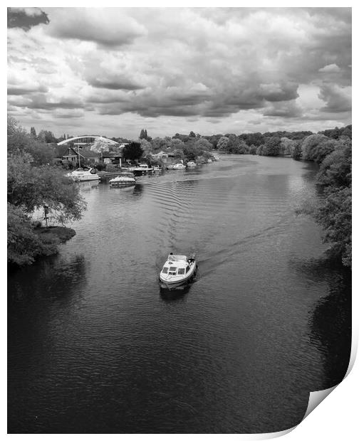 Walton On Thames  Print by Clive Eariss