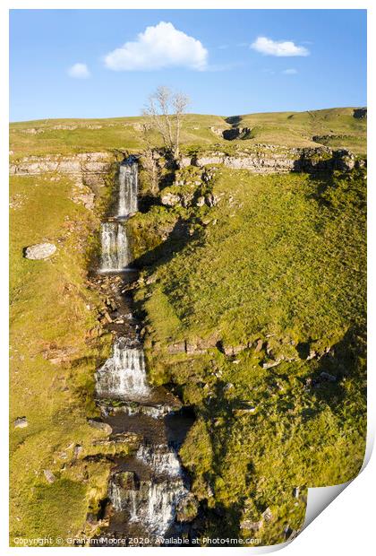 Cray Falls Wharfedale North Yorkshire Print by Graham Moore