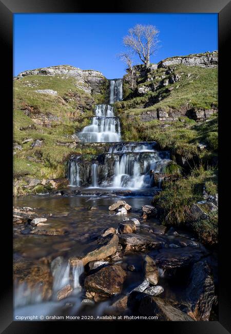 Cray Falls Wharfedale North Yorkshire Framed Print by Graham Moore