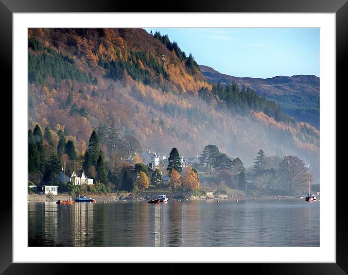 Loch Goil, Argyll, Scotland Framed Mounted Print by Lynn Bolt
