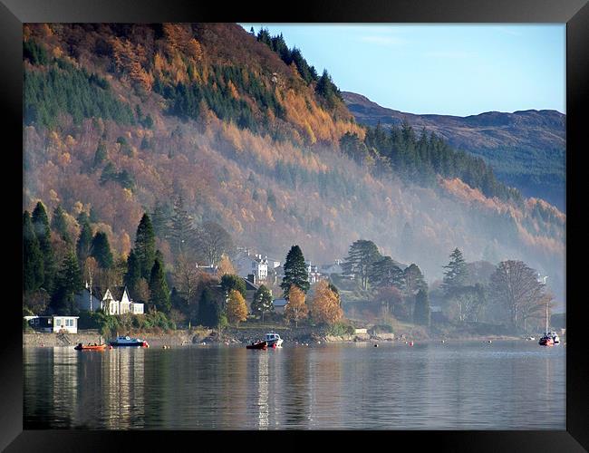Loch Goil, Argyll, Scotland Framed Print by Lynn Bolt