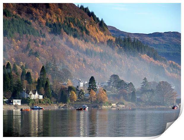 Loch Goil, Argyll, Scotland Print by Lynn Bolt