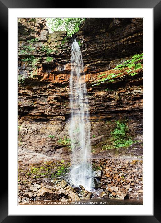 Hardraw Force Framed Mounted Print by Simon Wilkinson