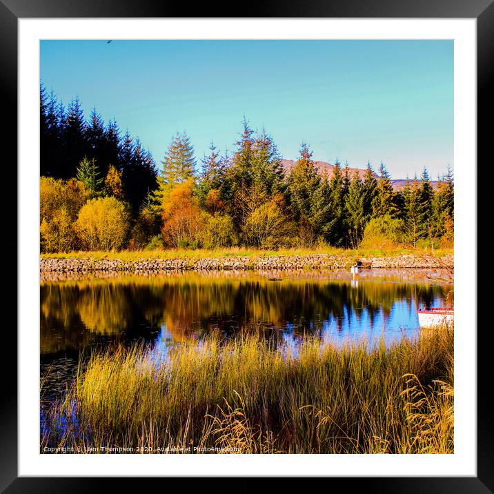 Outdoor waterside  Framed Mounted Print by Liam Thompson
